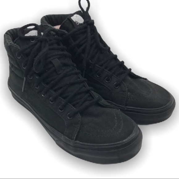 vans off the wall black high tops